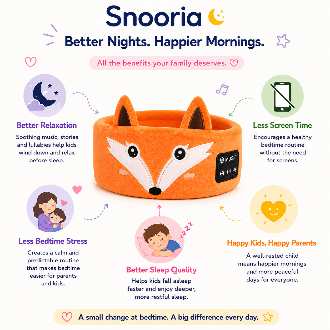 Snooria™ | Calming Animal Headband