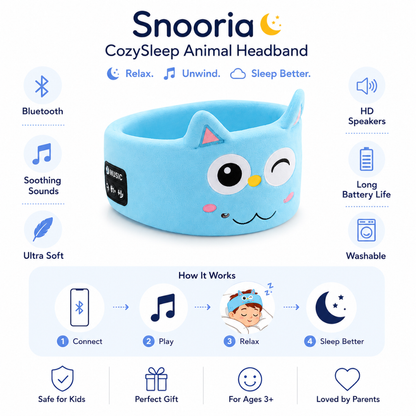 Snooria™ | Calming Animal Headband